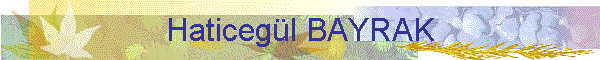 Haticegl BAYRAK